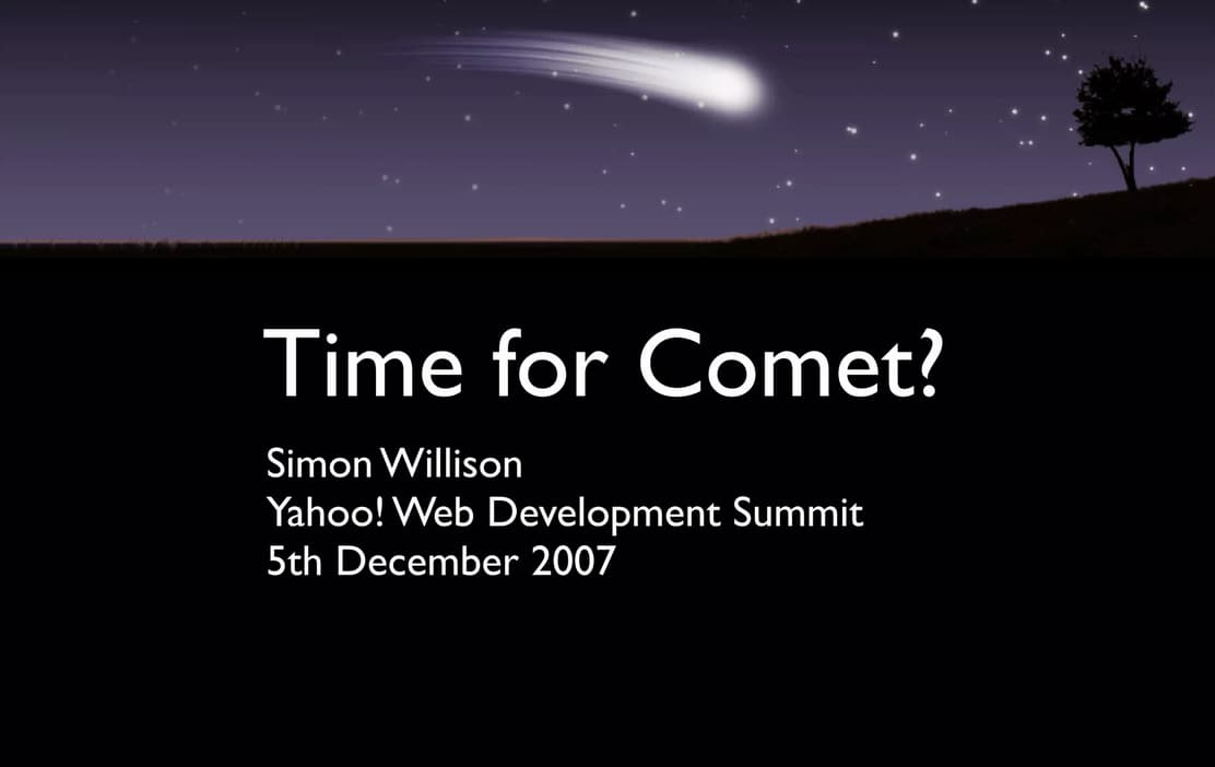 Visit Comet works, and it's easier than you think